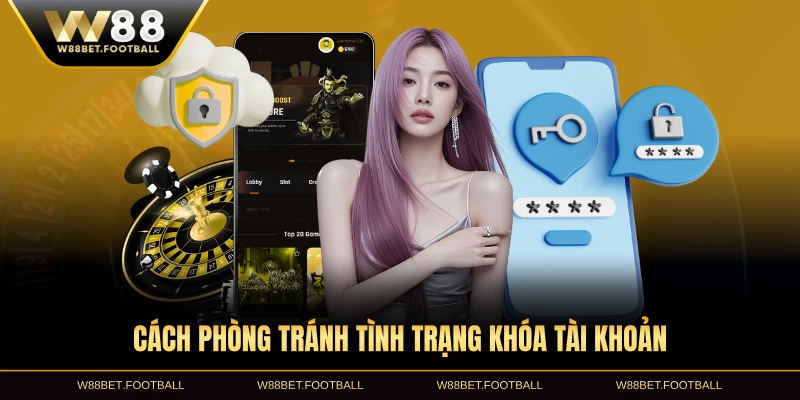Cách phòng tránh tình trạng khóa tài khoản