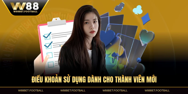 Điều khoản sử dụng dành cho thành viên mới