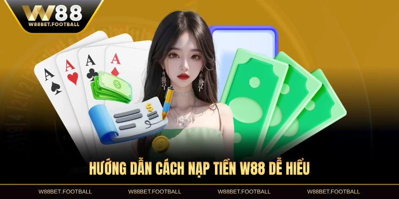 Hướng dẫn cách nạp tiền W88 dễ hiểu
