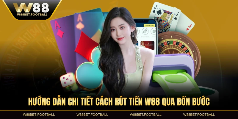Hướng dẫn chi tiết cách rút tiền W88 qua bốn bước
