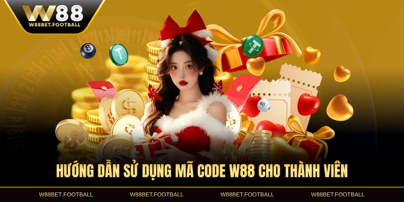 Hướng dẫn sử dụng mã code W88 cho thành viên