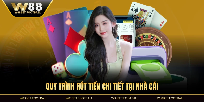 Quy trình rút tiền chi tiết tại nhà cái